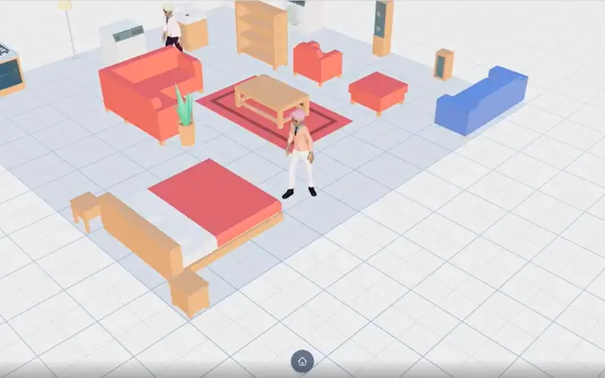 3D home architecture collaboration, screen 1 of 2