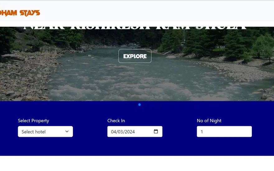 Hotel & homestay bookings